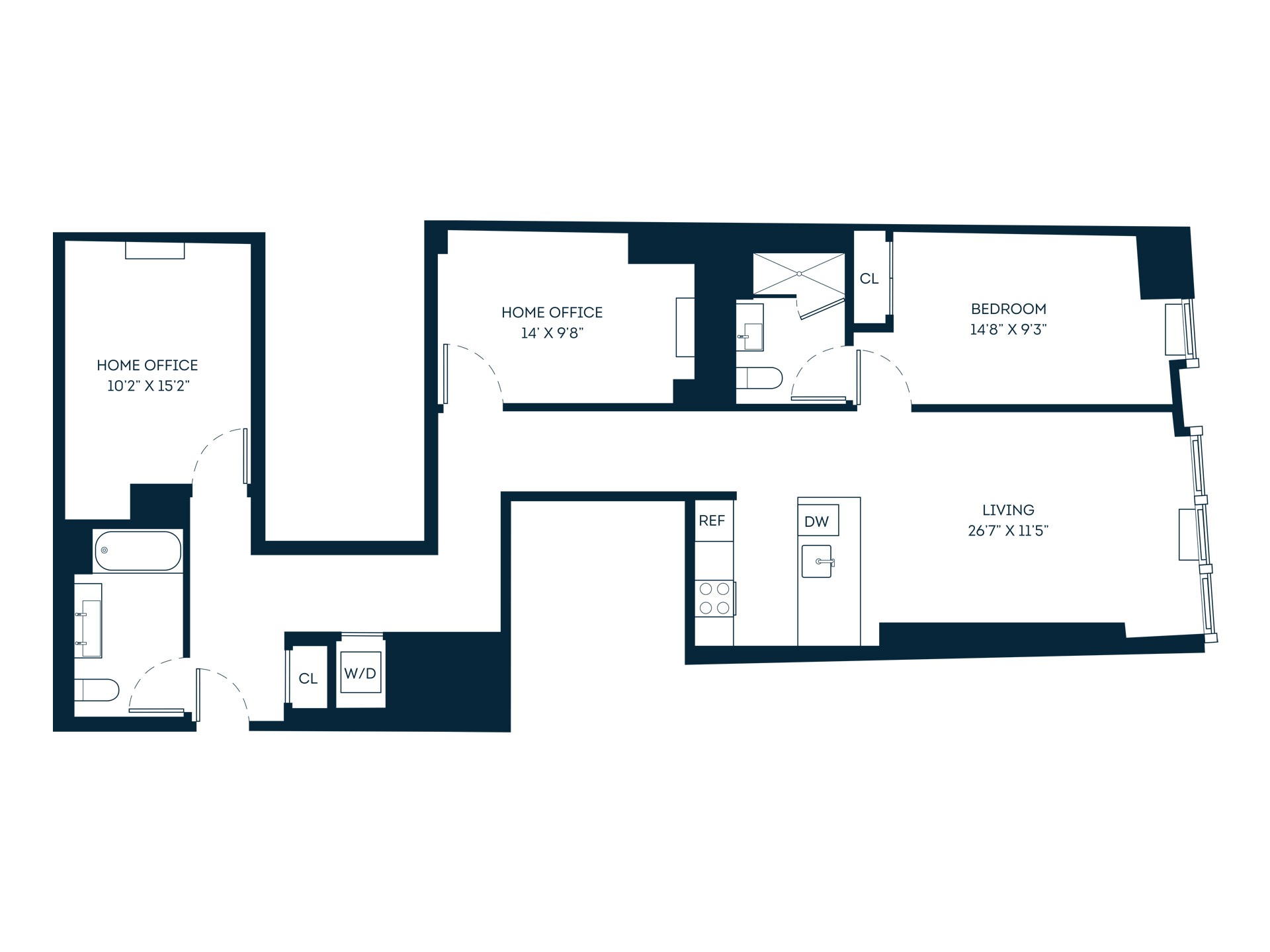 Floor plan layout diagram for 20ba20y